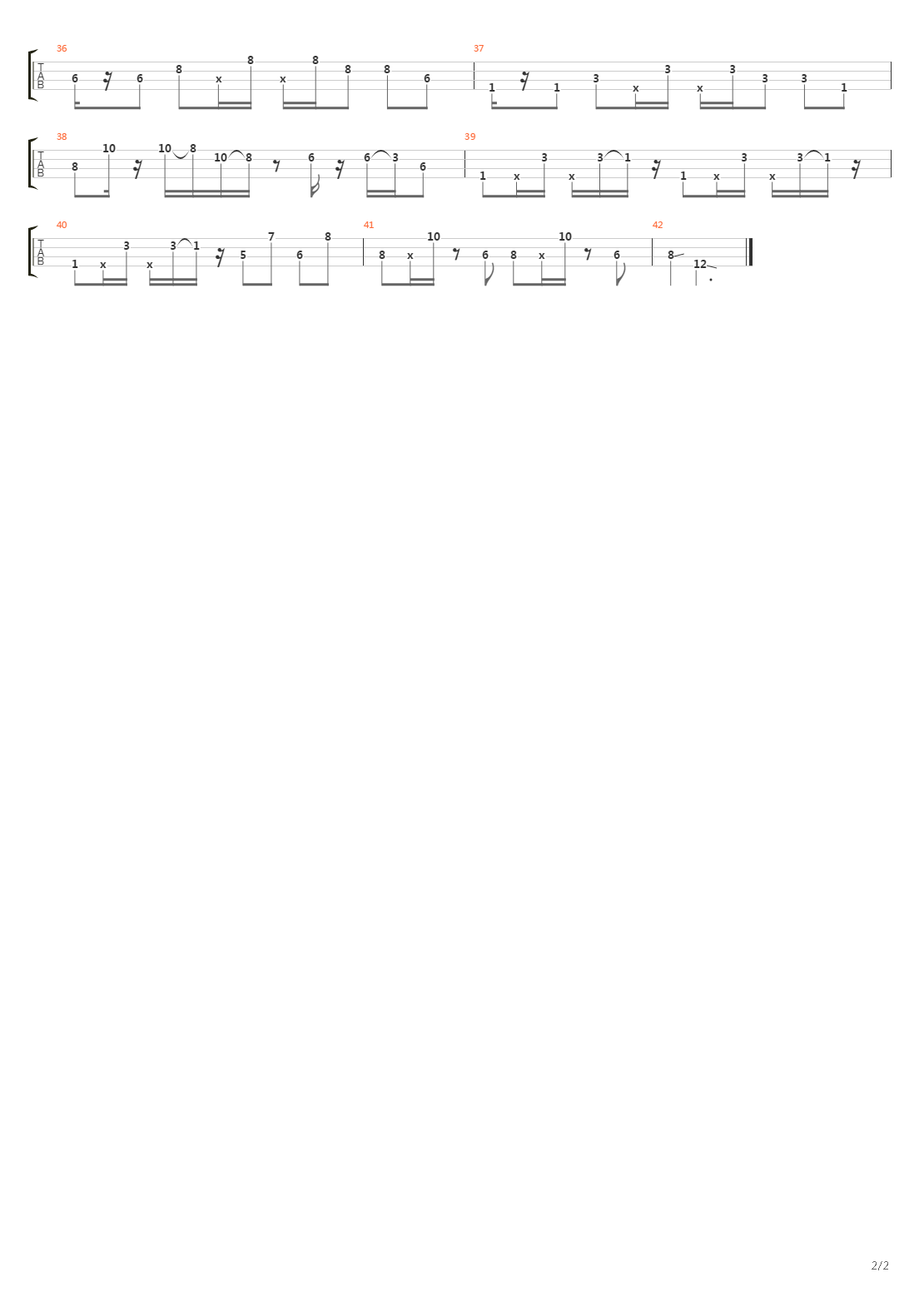 Motteke吉他谱