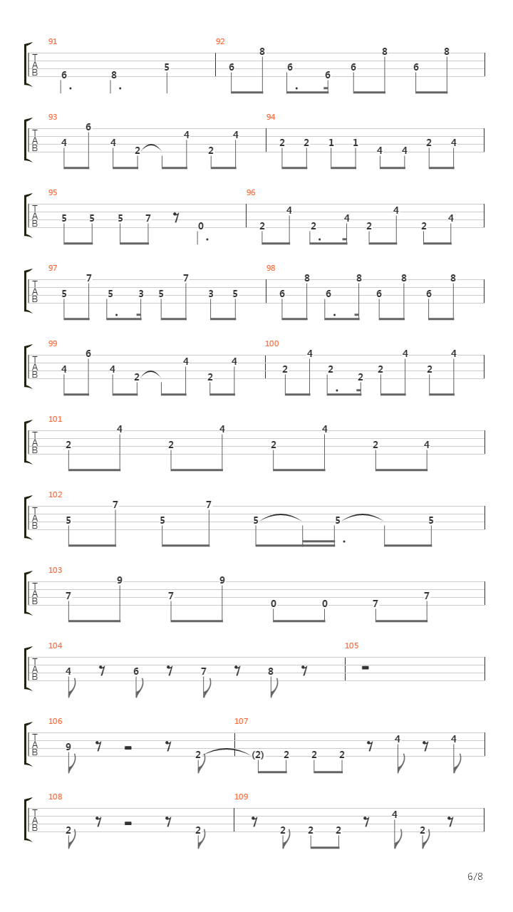 Pare吉他谱