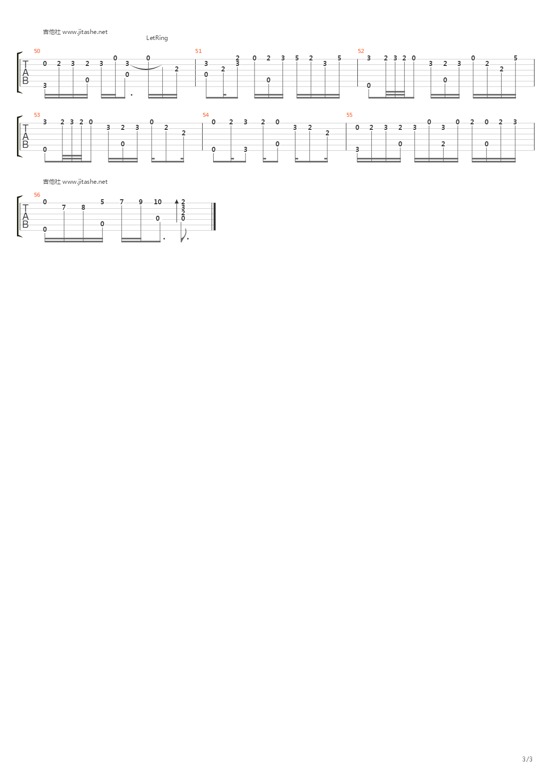 Praetorius吉他谱