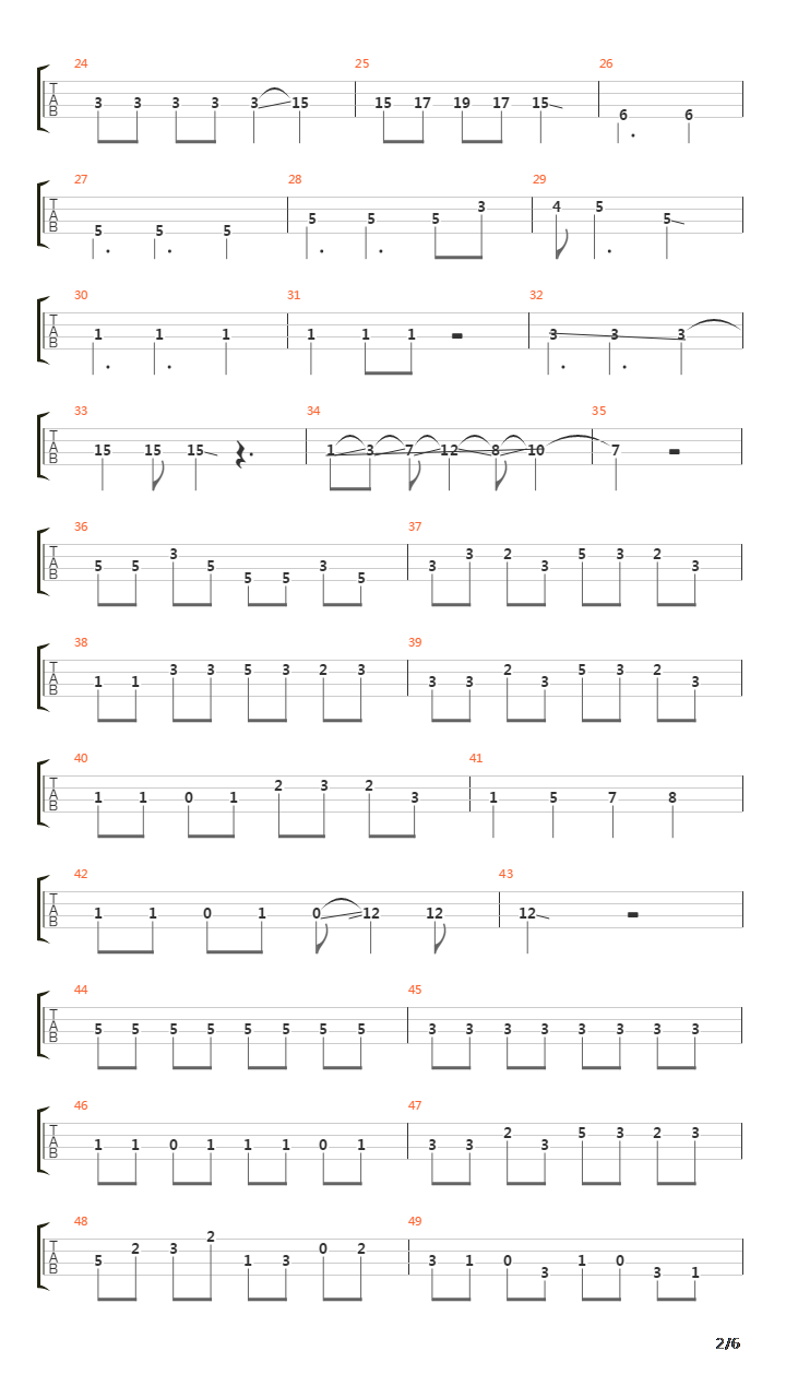 刀剑神域 OP - Crossing Field吉他谱