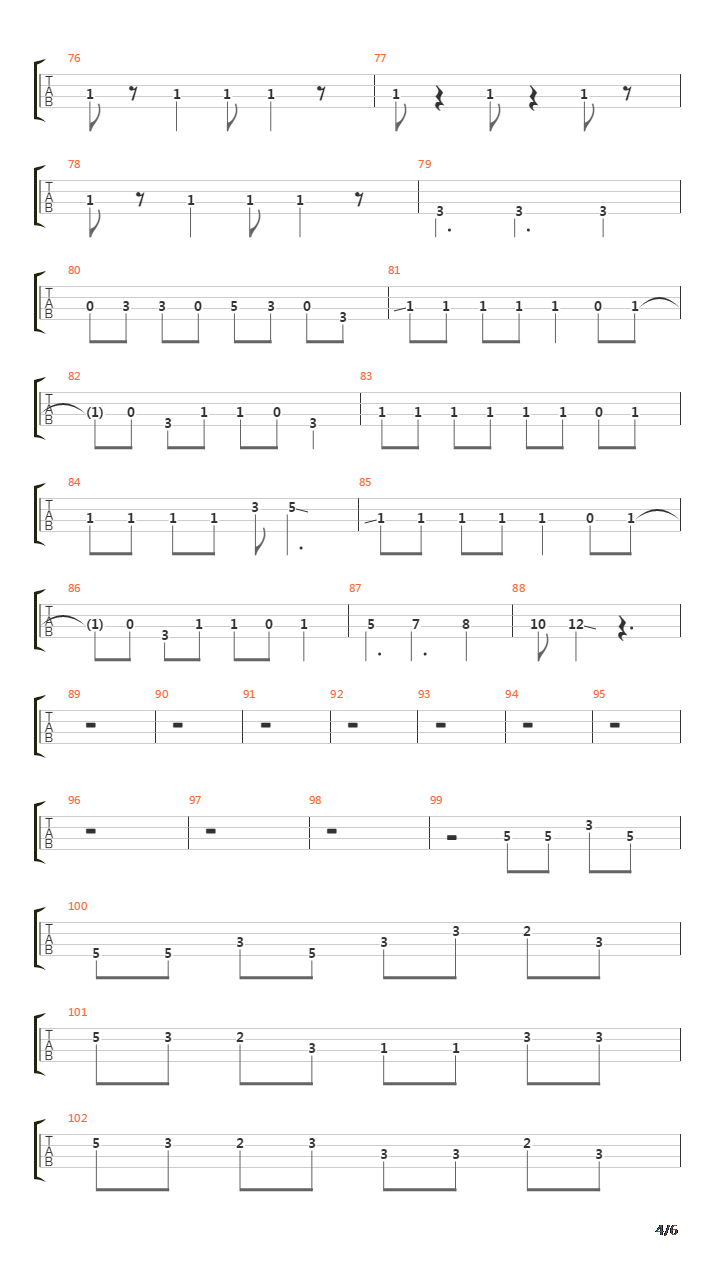 刀剑神域 OP - Crossing Field吉他谱