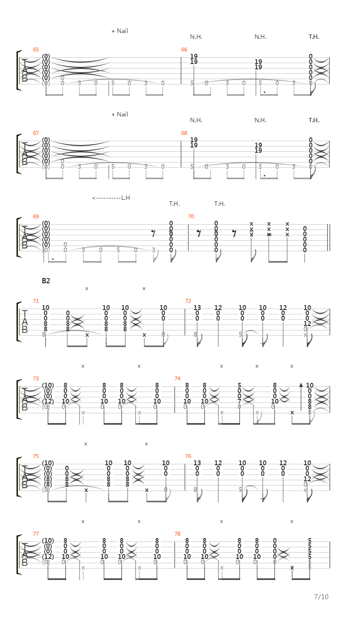 Chaser吉他谱