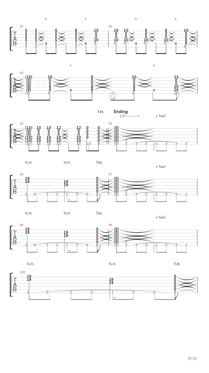 Chaser吉他谱