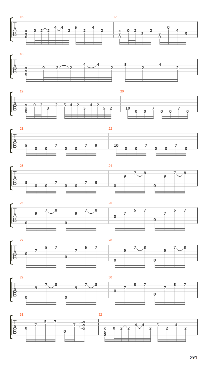 Black wing(JFF King)吉他谱