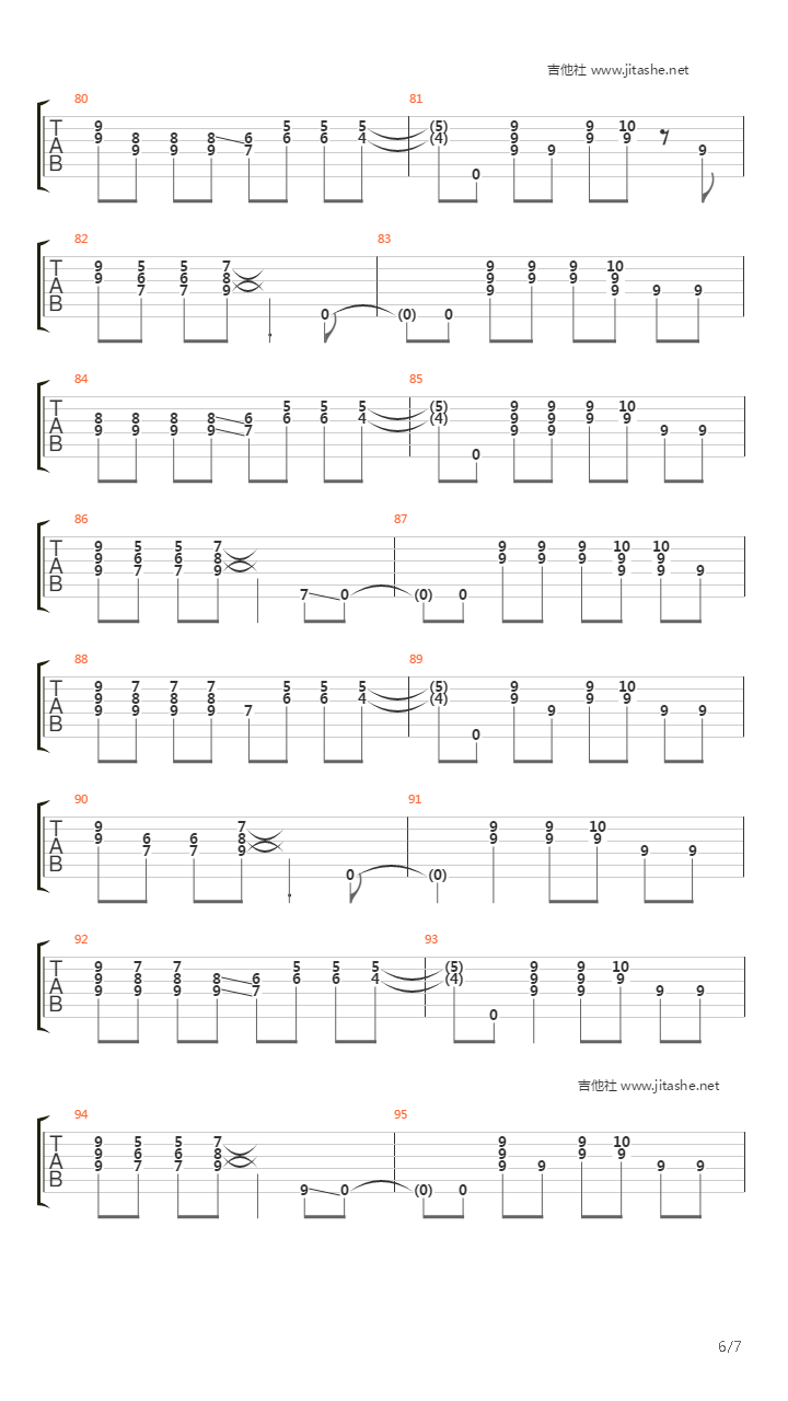 Van Halen (范·海伦)吉他谱