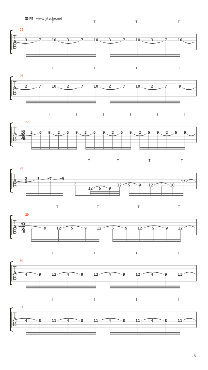 Spanish Fly吉他谱