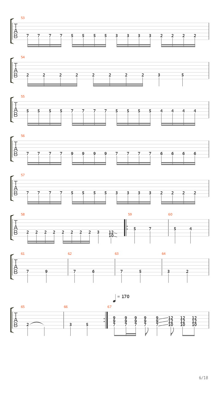 The Nail吉他谱