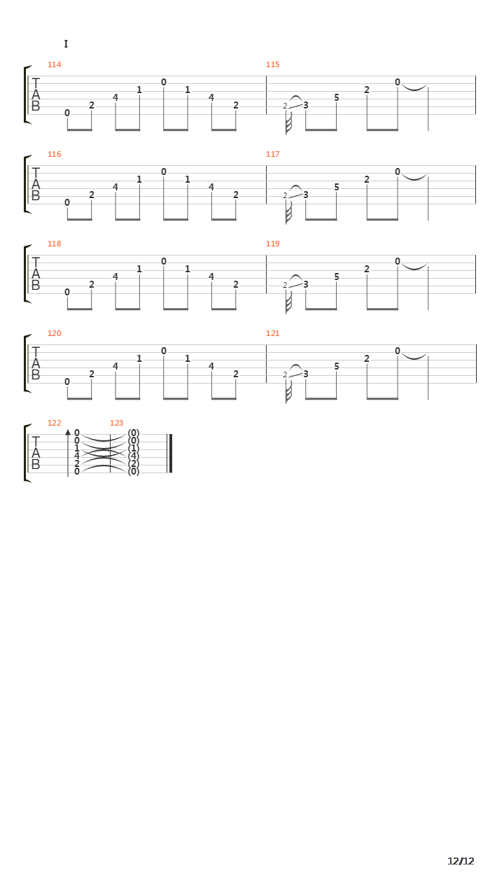 烟々罗(Enenra)吉他谱