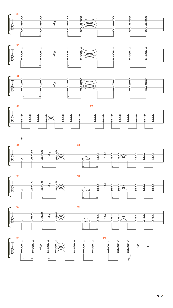 烟々罗(Enenra)吉他谱