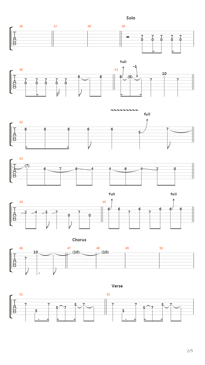 Taxman吉他谱