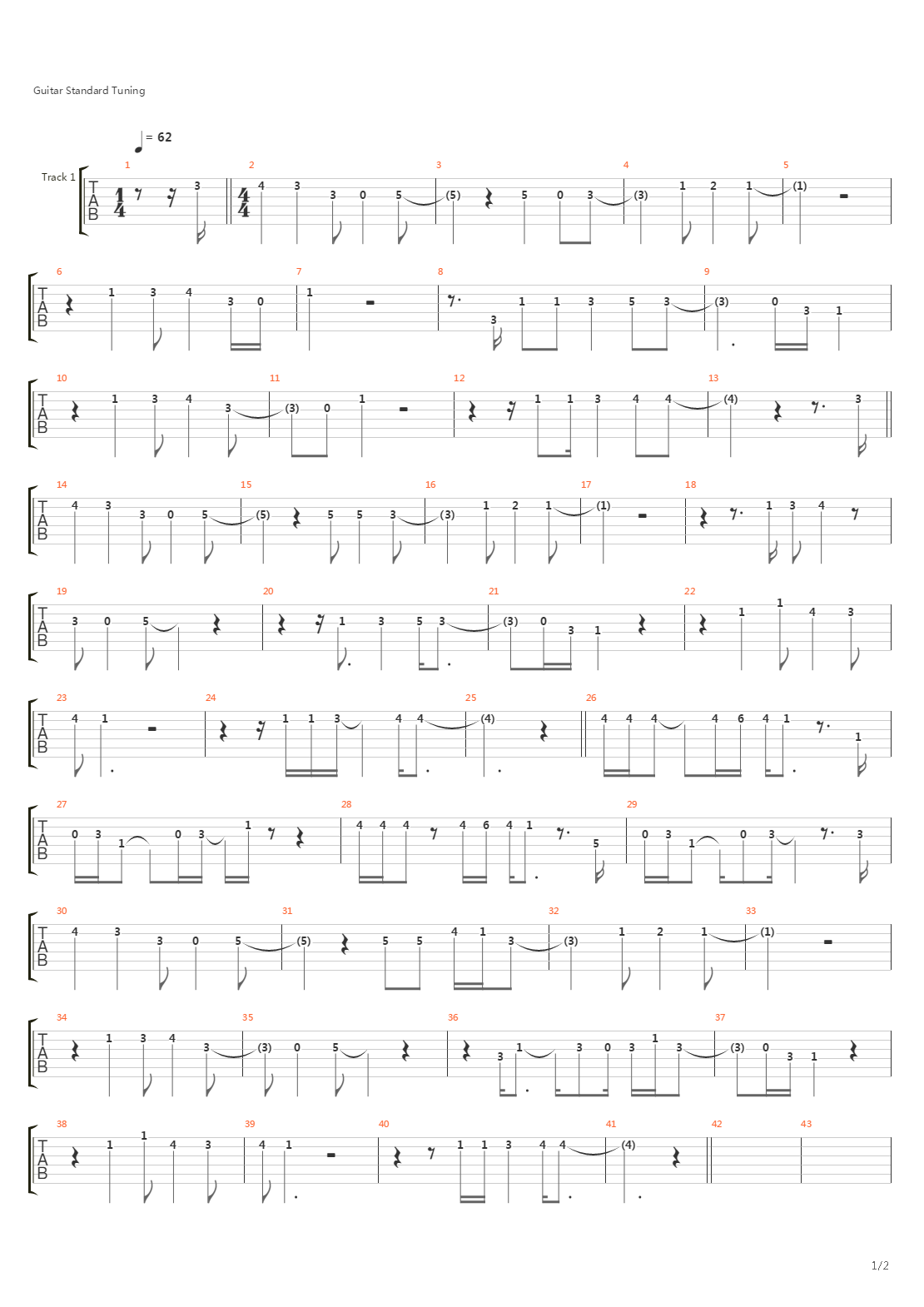 The Long And Winding Road吉他谱