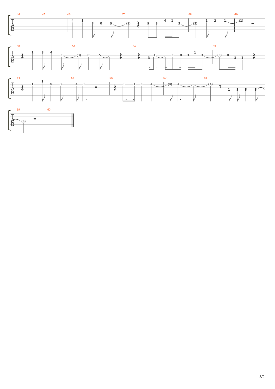 The Long And Winding Road吉他谱