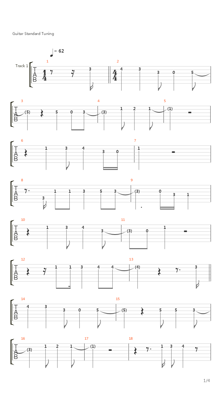 The Long And Winding Road吉他谱