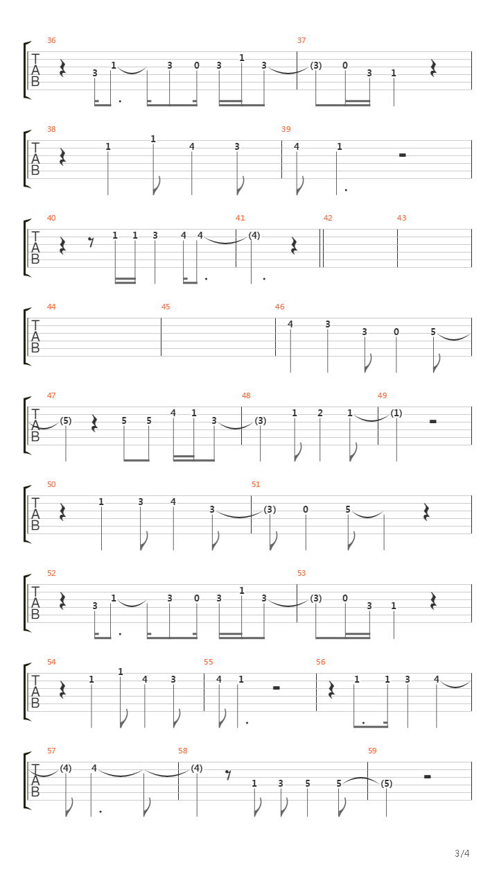 The Long And Winding Road吉他谱