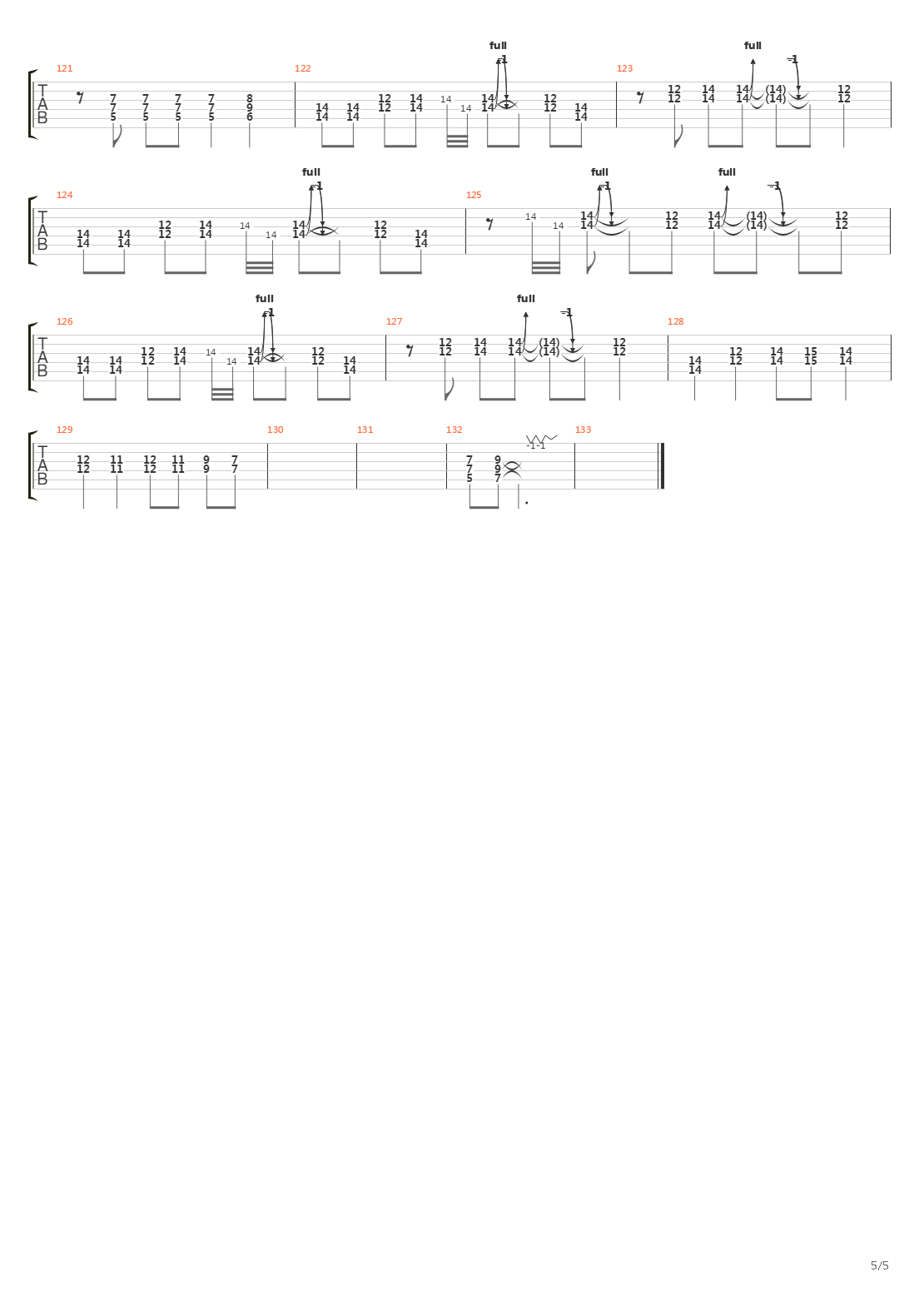 Hate吉他谱