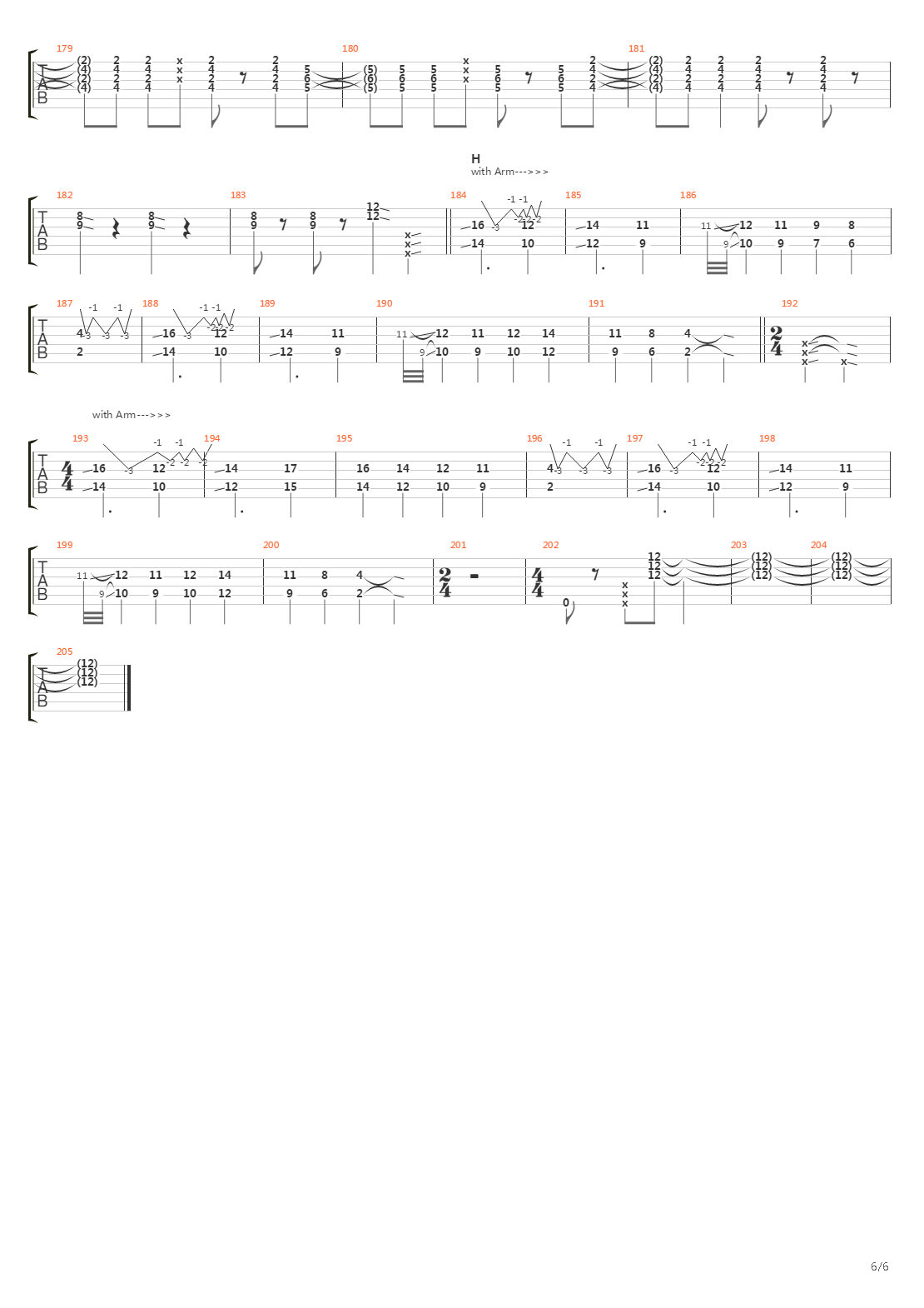 The Last Show吉他谱