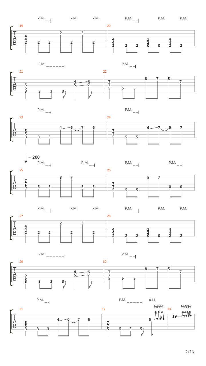 卡农 摇滚版(Canon Rock)吉他谱