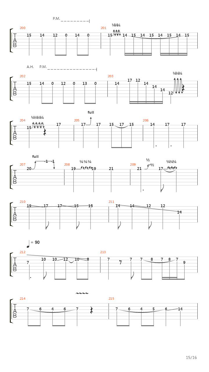 卡农 摇滚版(Canon Rock)吉他谱