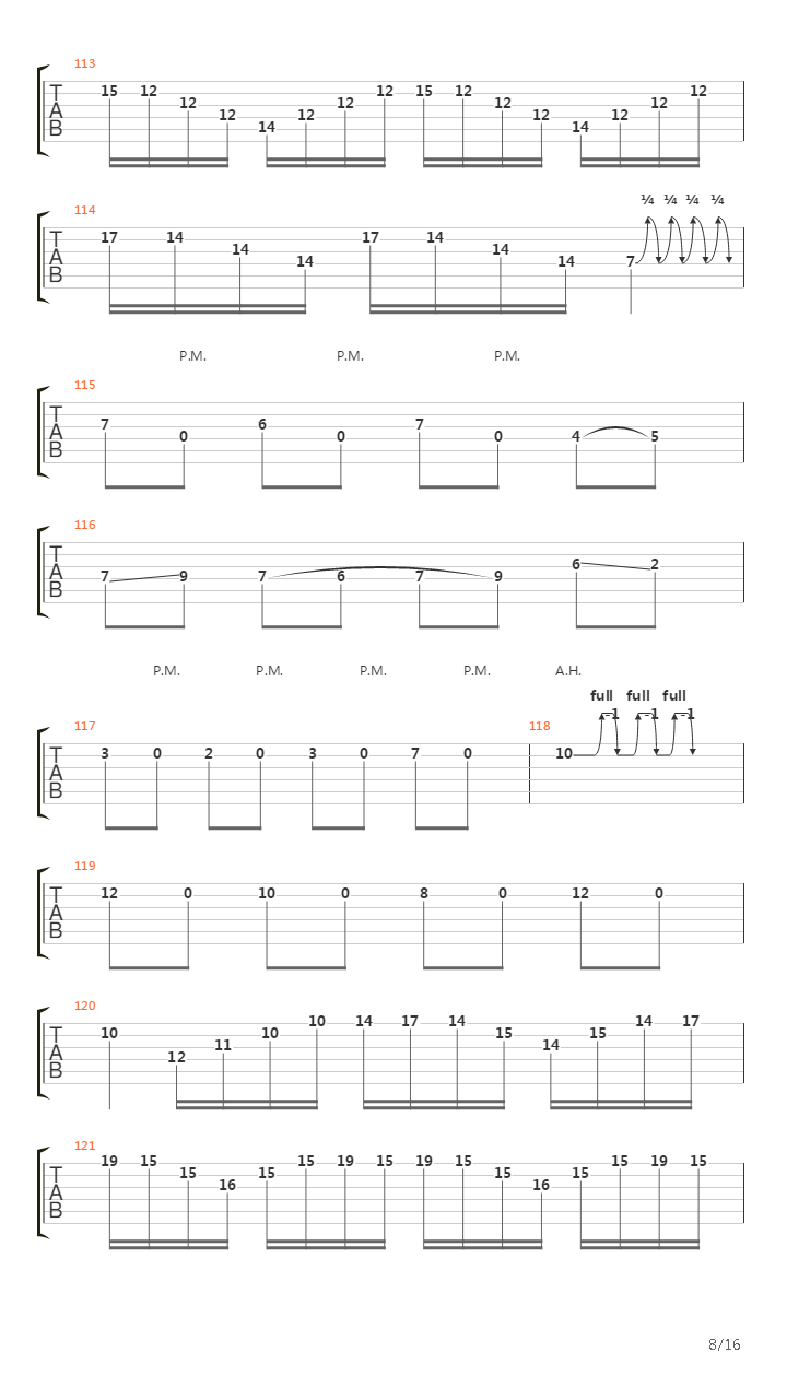 卡农 摇滚版(Canon Rock)吉他谱