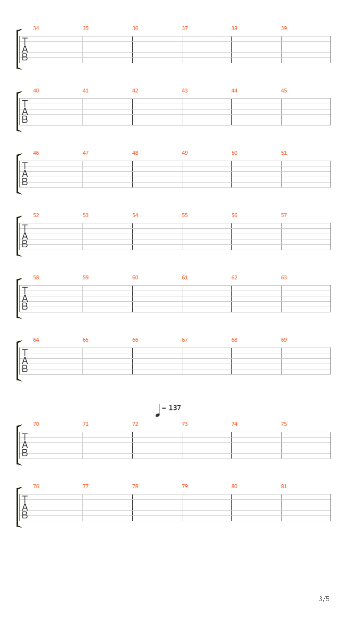 卡农 摇滚版(Canon Rock)吉他谱