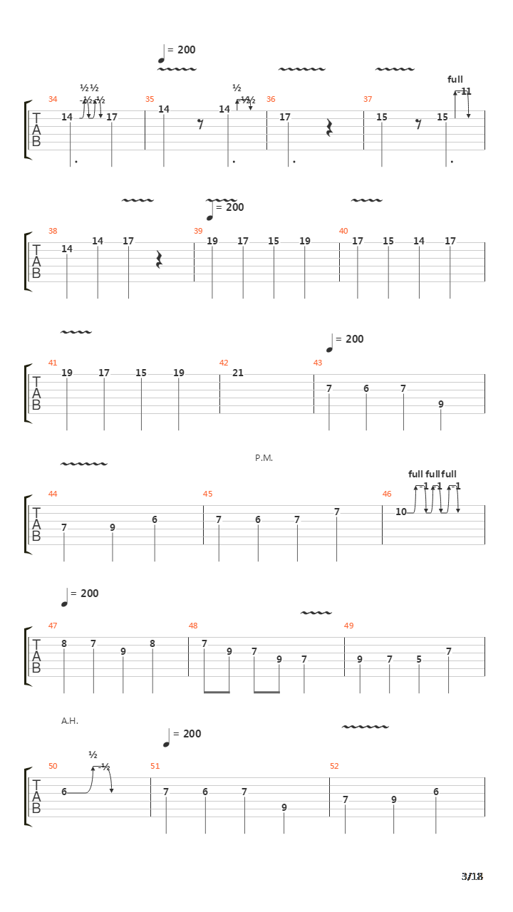 卡农 摇滚版(Canon Rock)吉他谱