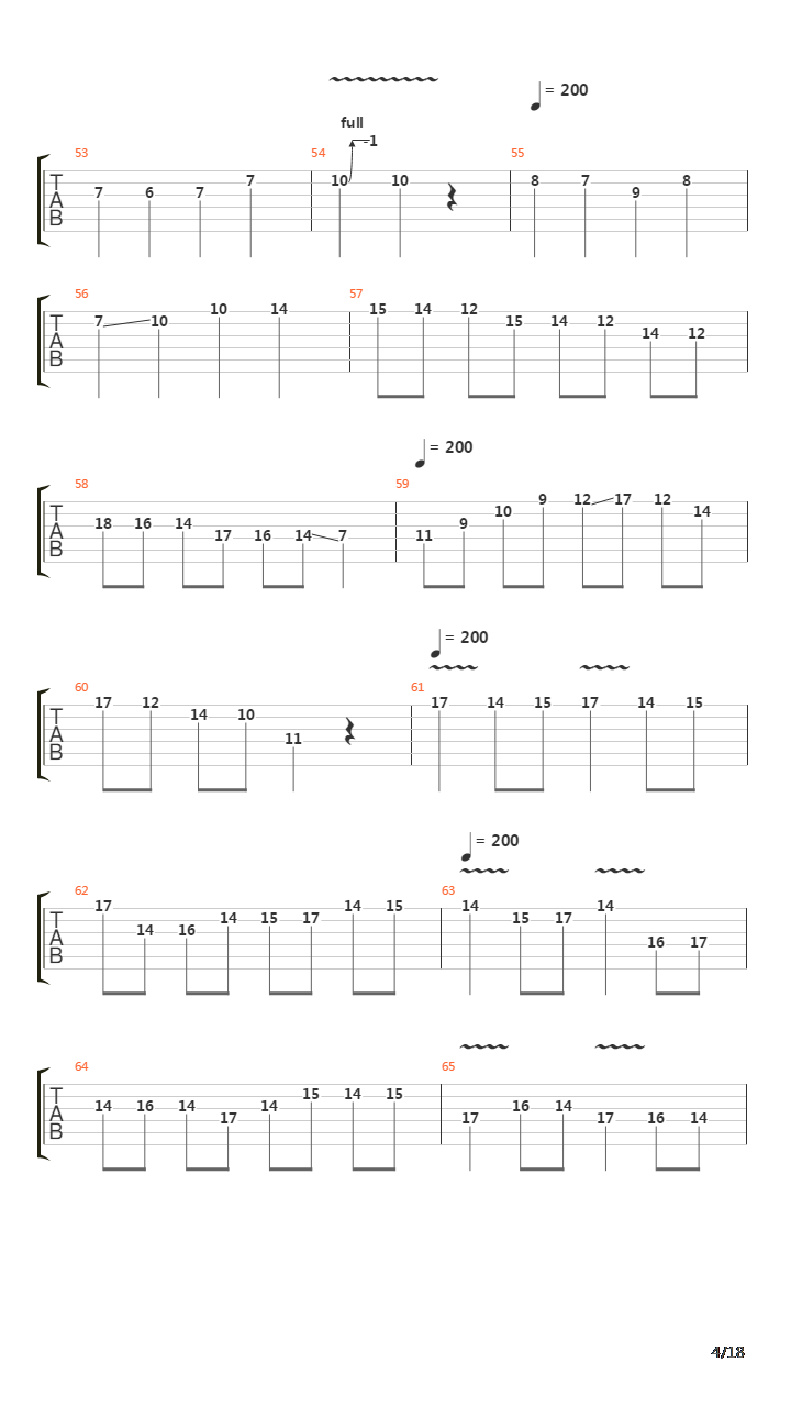 卡农 摇滚版(Canon Rock)吉他谱