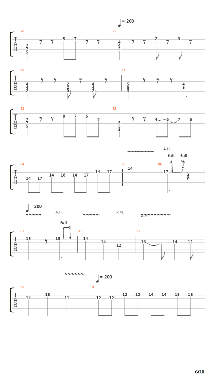 卡农 摇滚版(Canon Rock)吉他谱