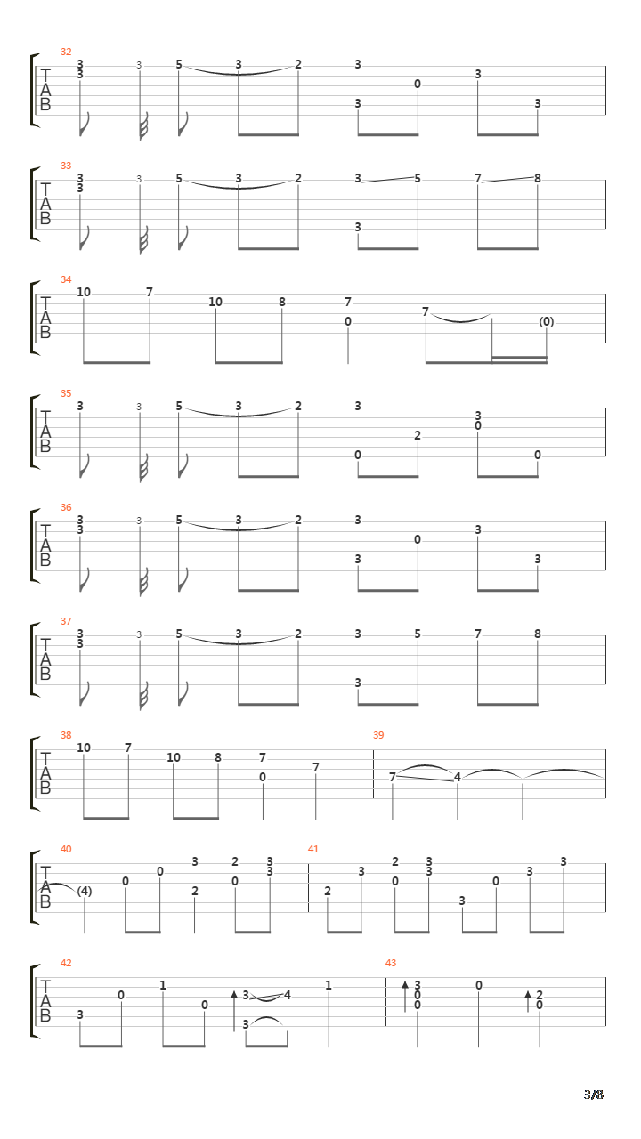 River Flows In You吉他谱