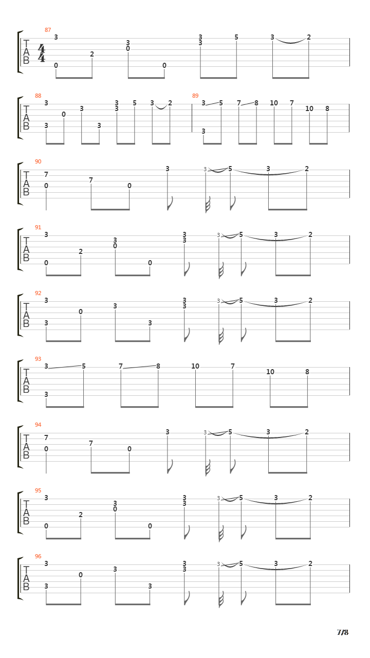 River Flows In You吉他谱