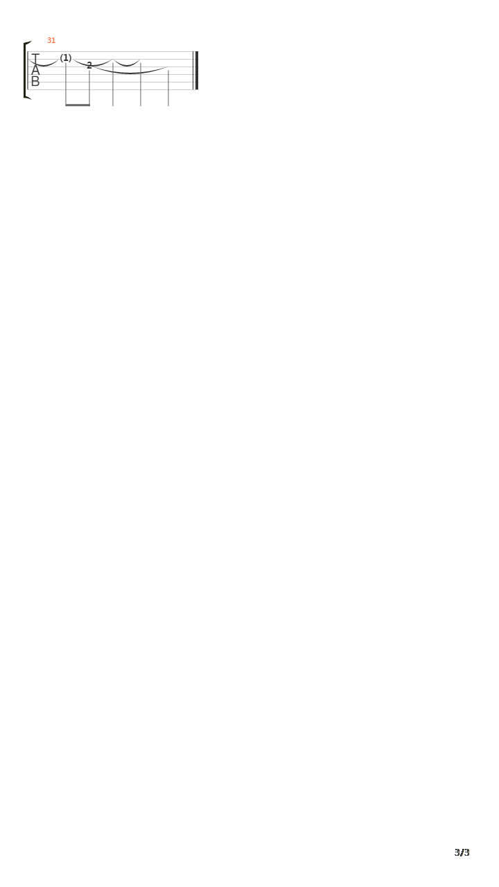 放下（四大名捕2）吉他谱