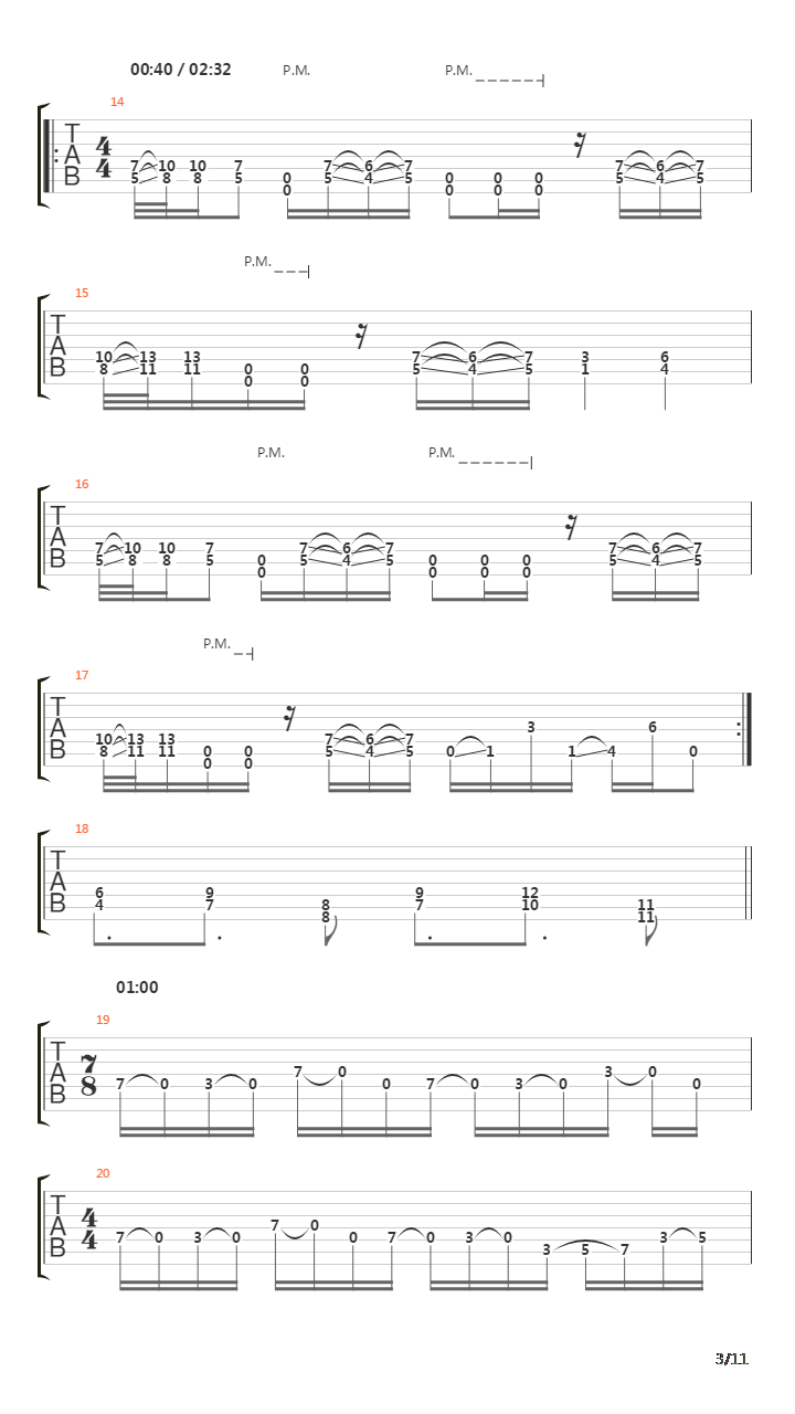 Pillars Of Creation吉他谱