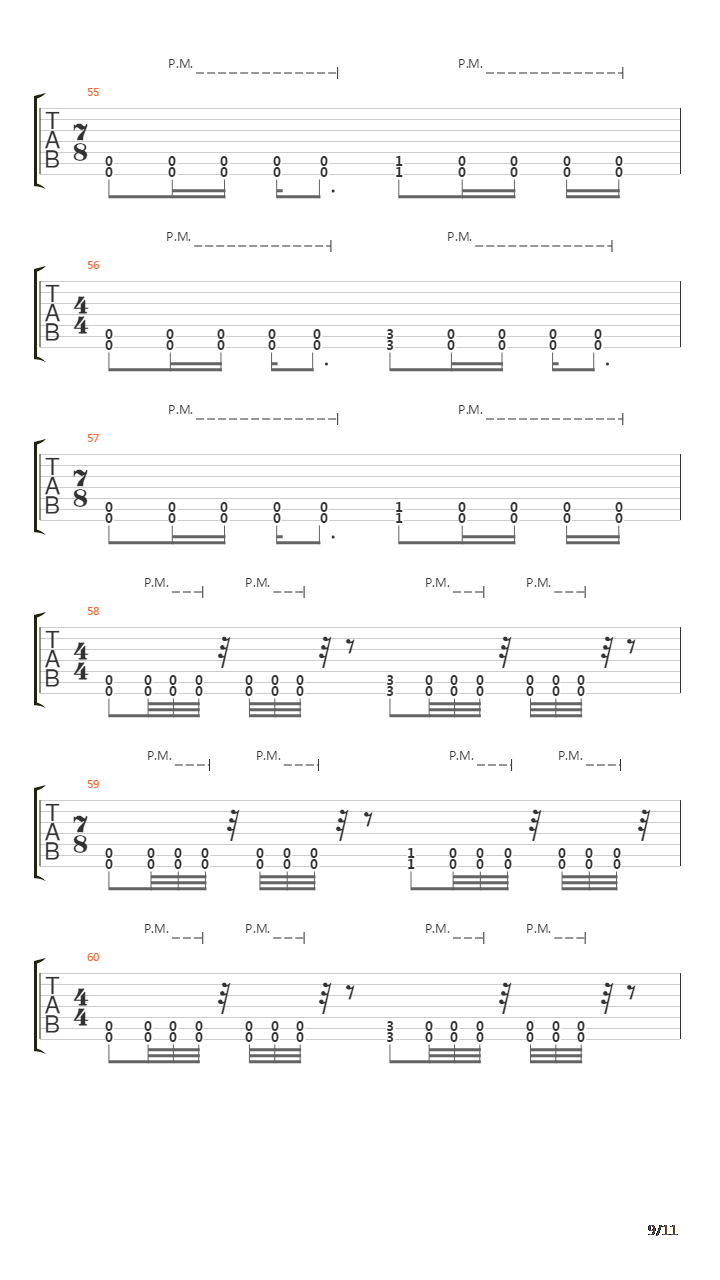 Pillars Of Creation吉他谱