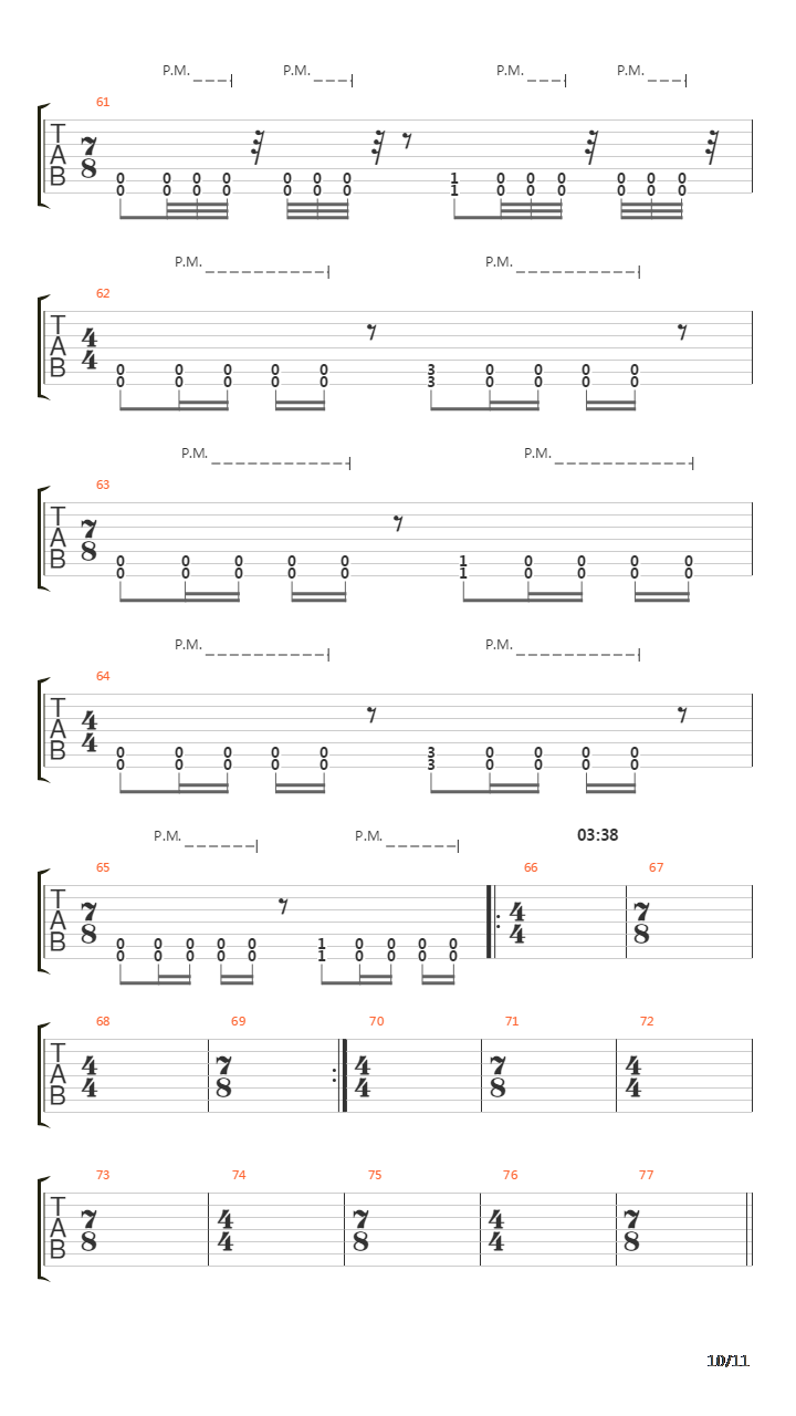 Pillars Of Creation吉他谱