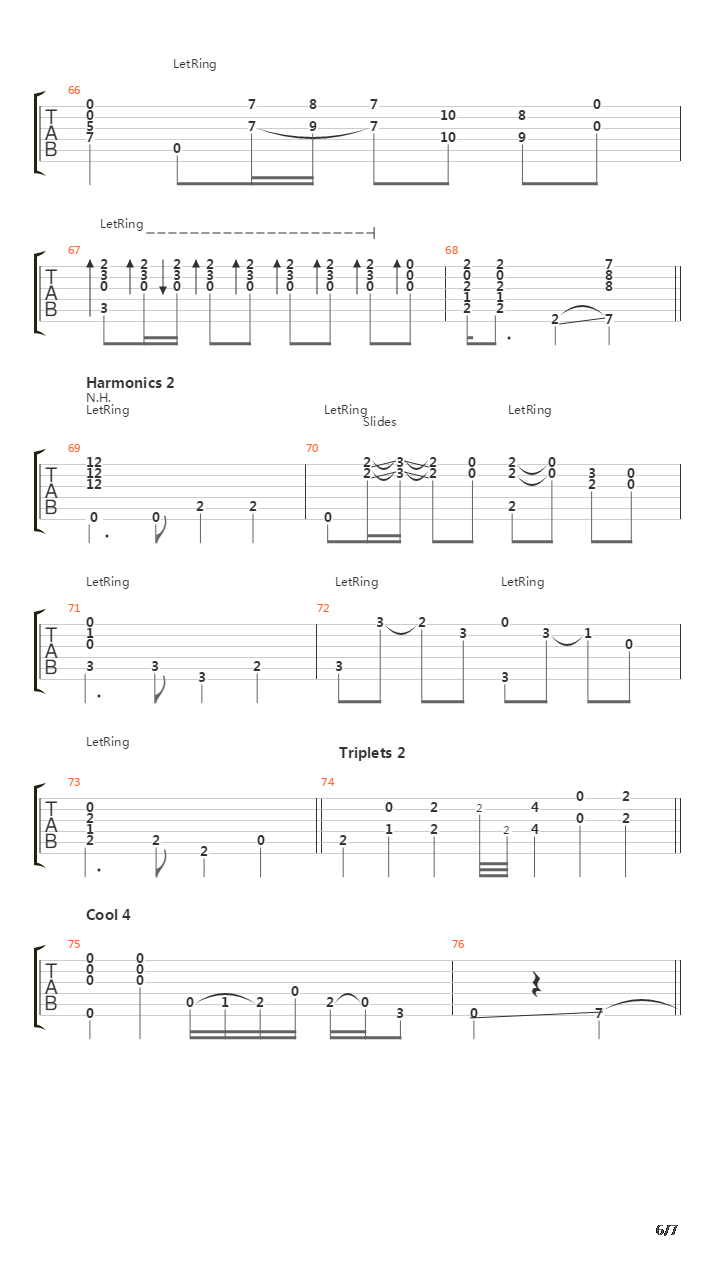 Dune吉他谱