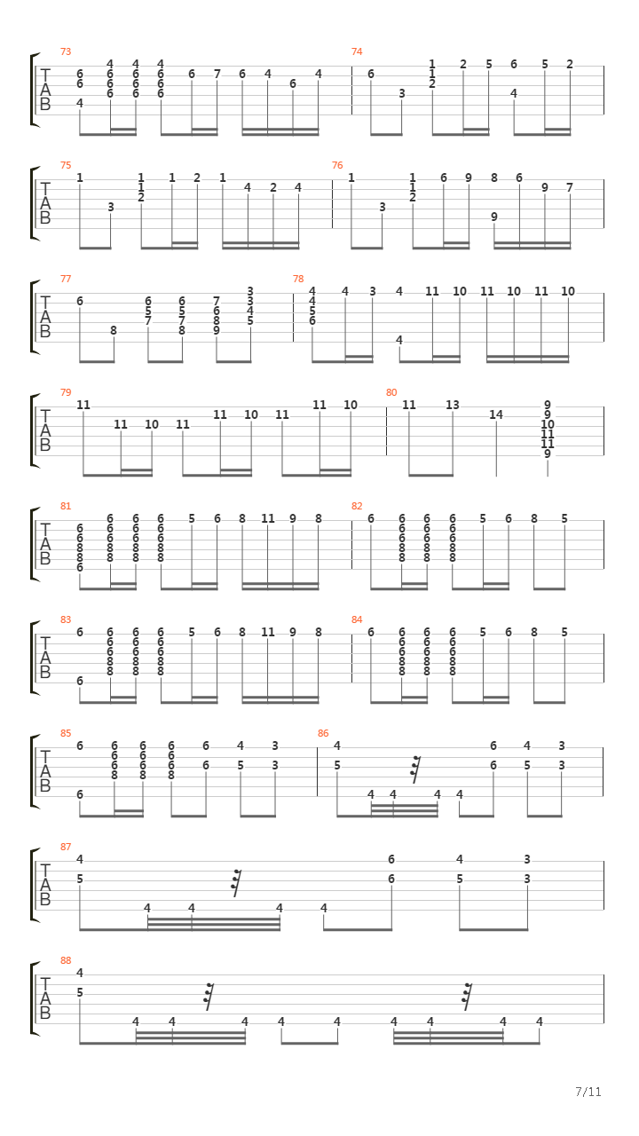 Panaderos Flamencos吉他谱