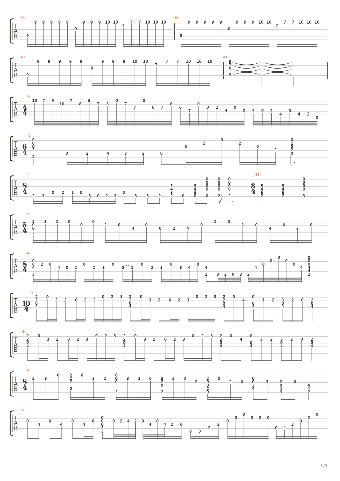 Taranta吉他谱
