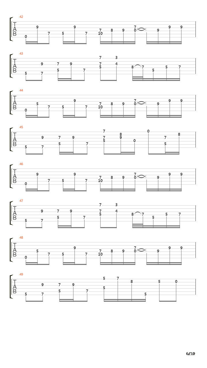 Superstition吉他谱