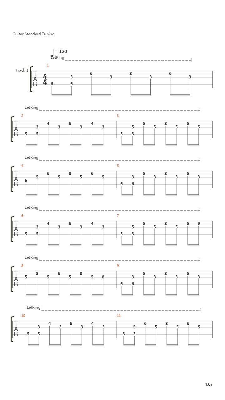 Titanium吉他谱