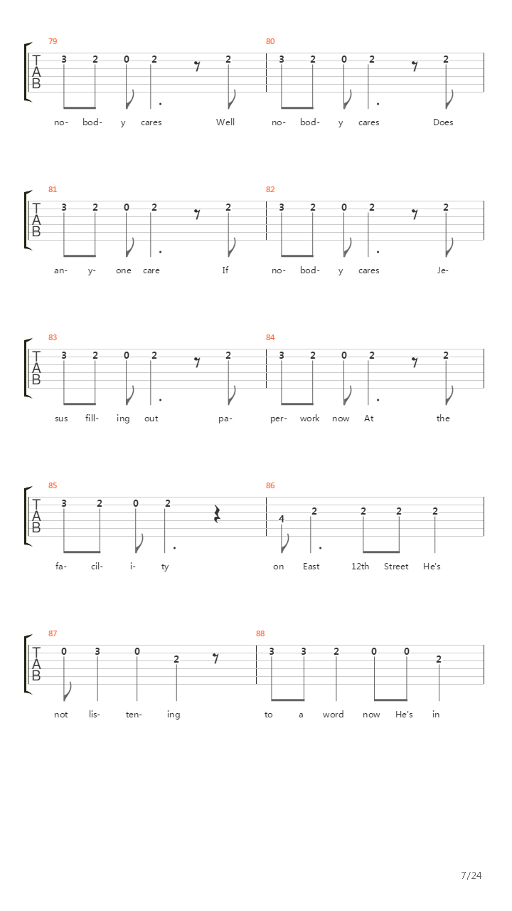 Homecoming吉他谱