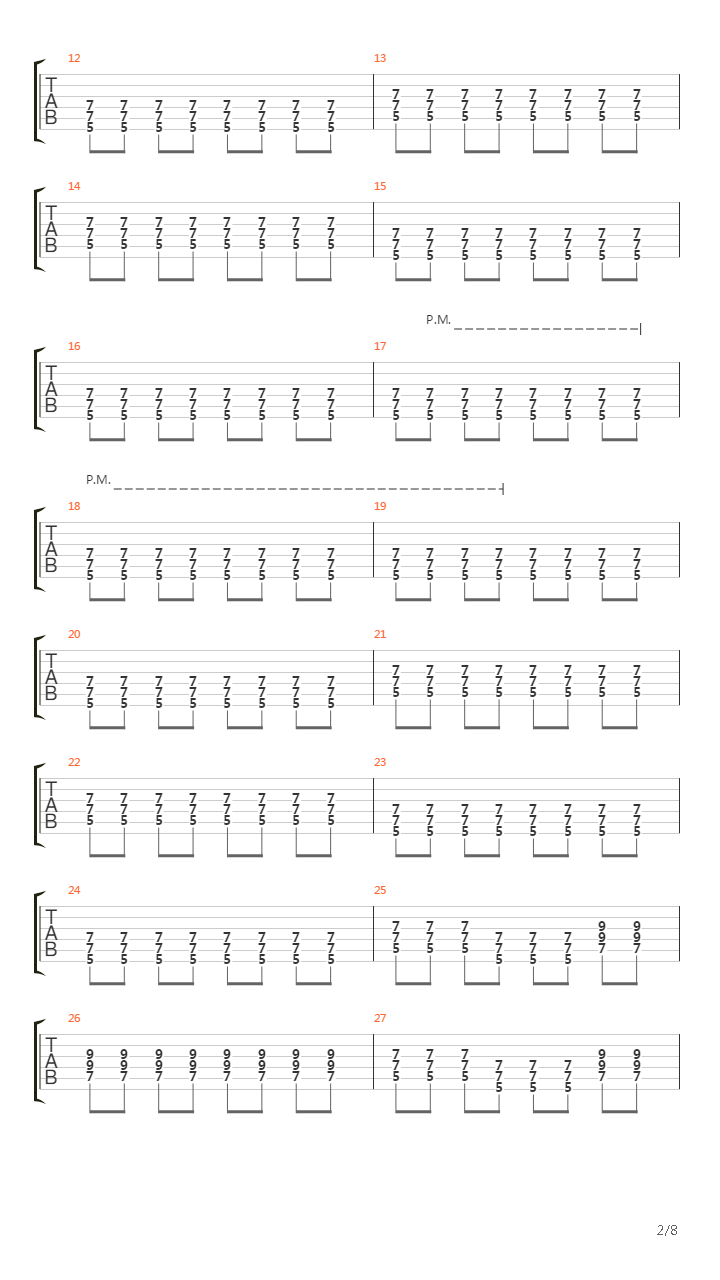 Private Ale吉他谱