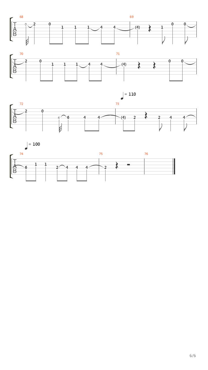 Pulling Teeth吉他谱