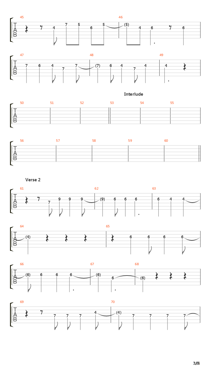 The Forgotten吉他谱