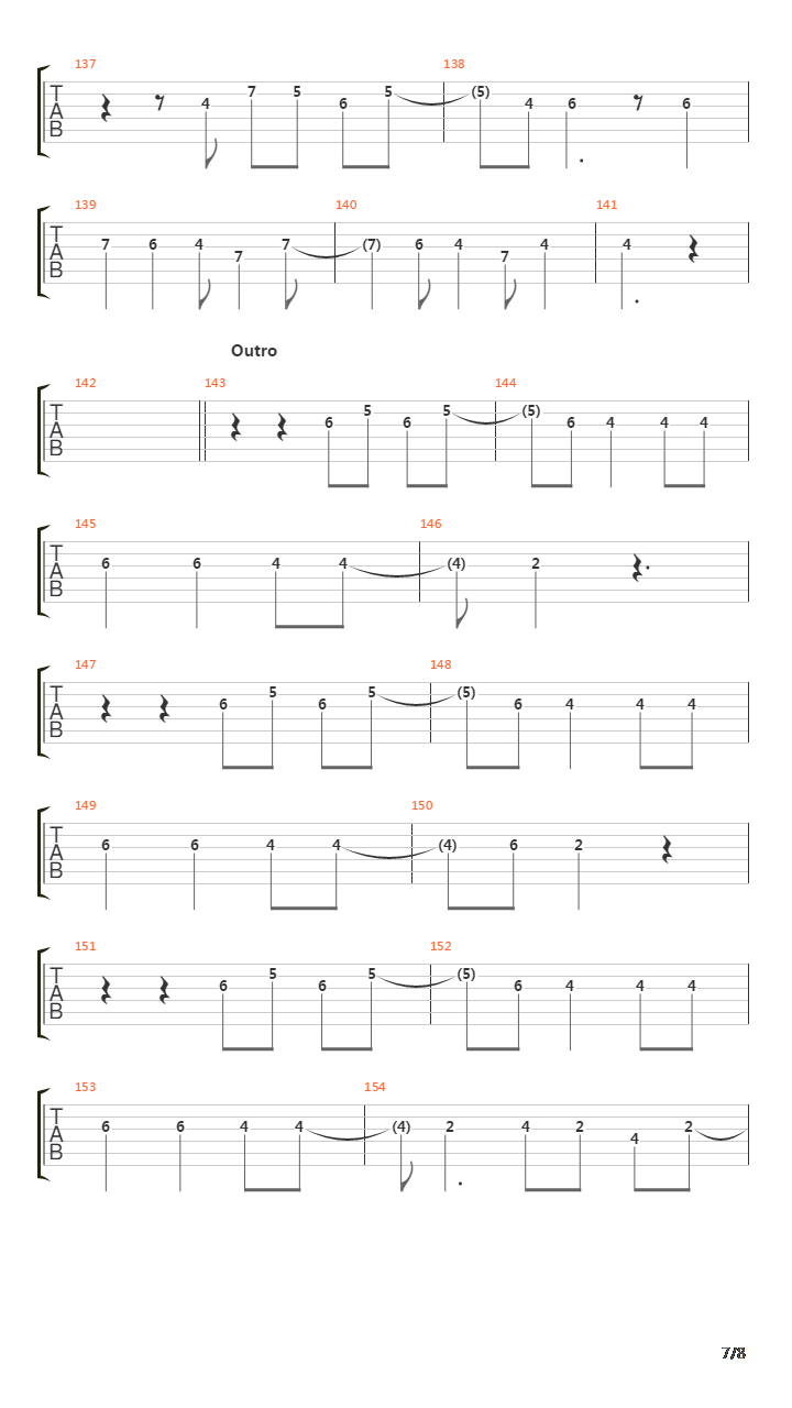 The Forgotten吉他谱