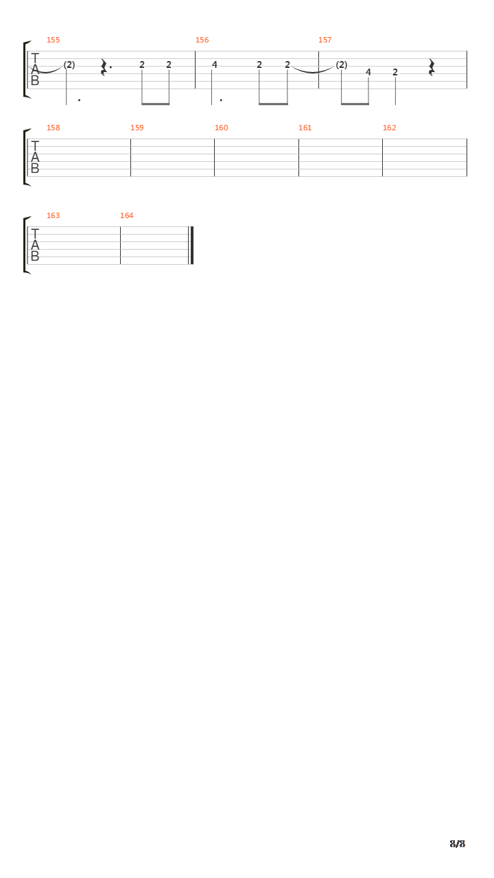 The Forgotten吉他谱