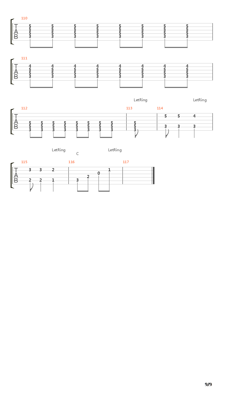 Wake Me Up When September Ends(10)吉他谱