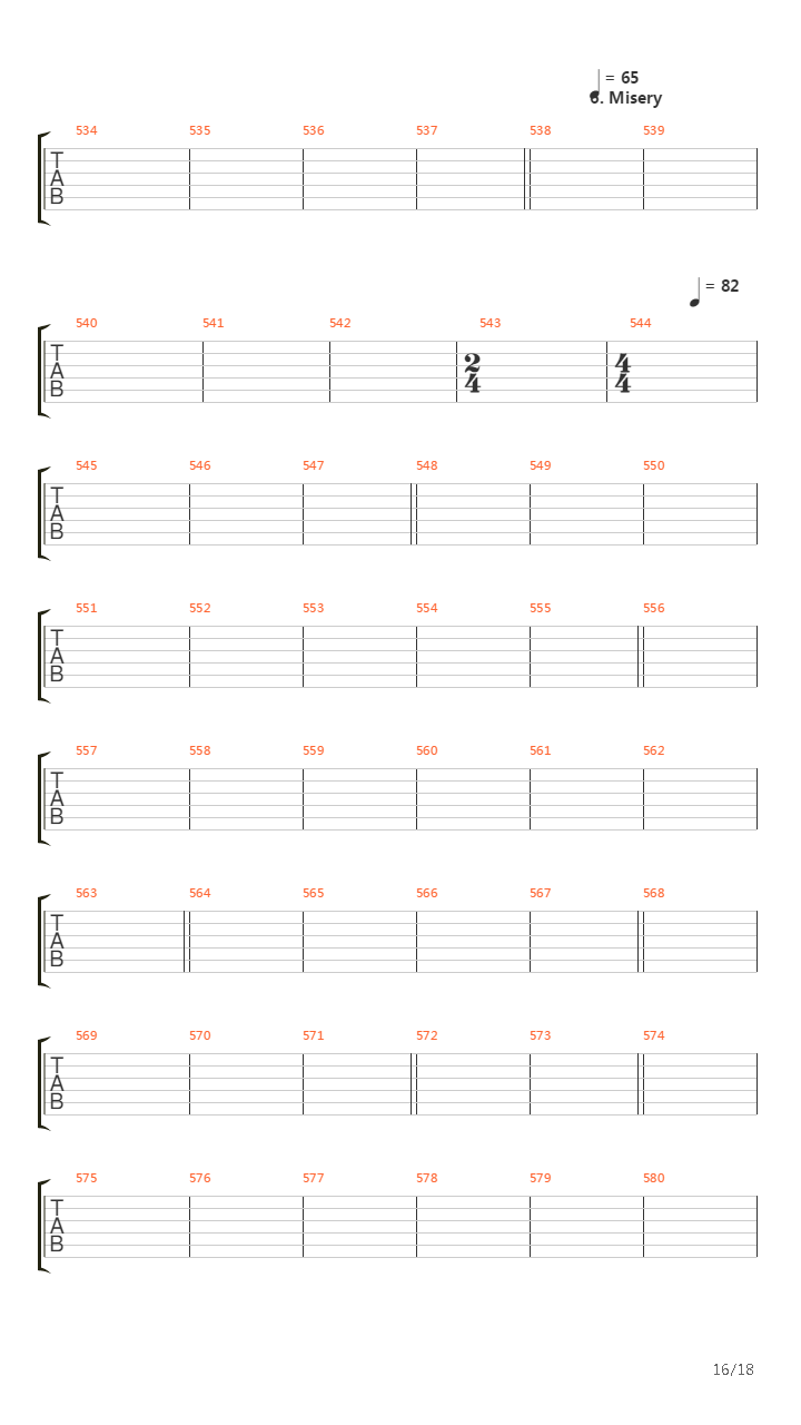 Warning Part 1吉他谱