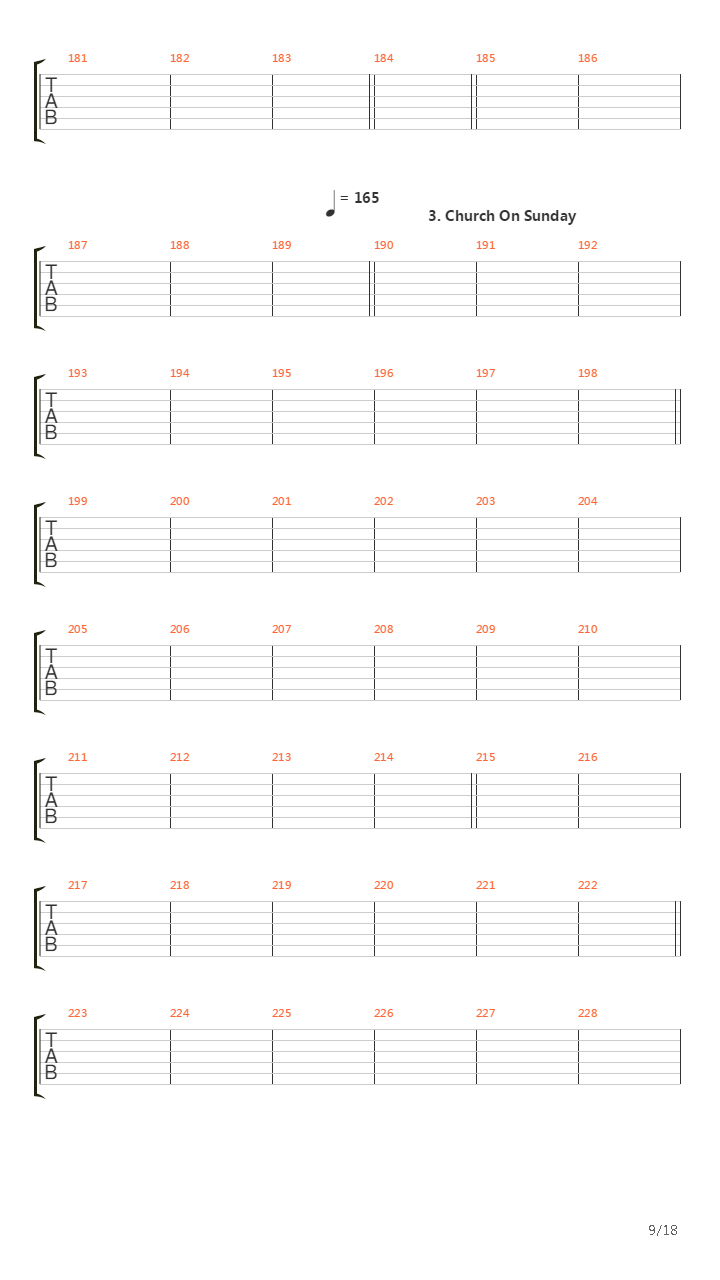 Warning Part 1吉他谱