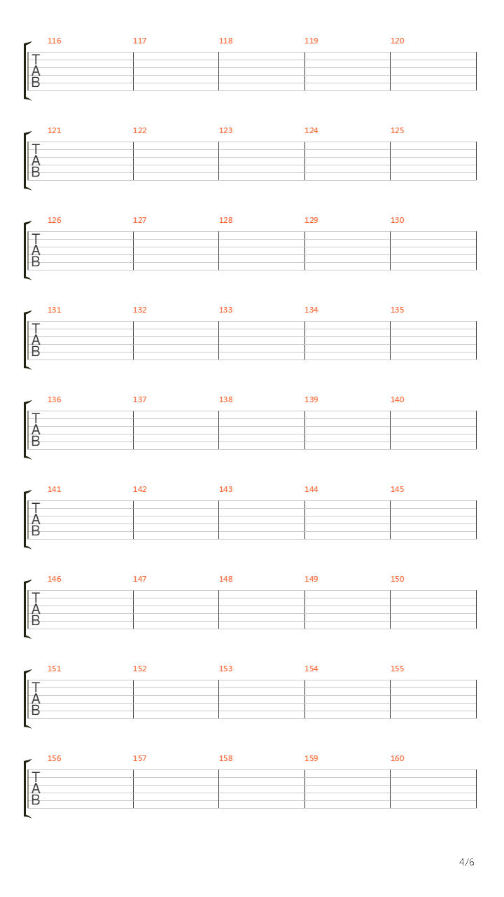 Battery吉他谱