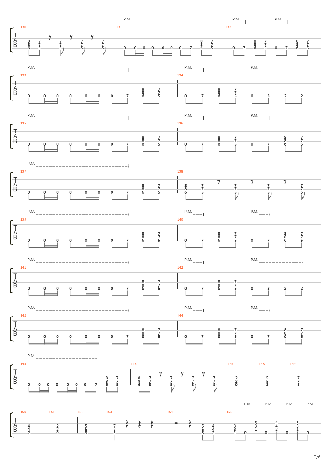 Battery(11)吉他谱