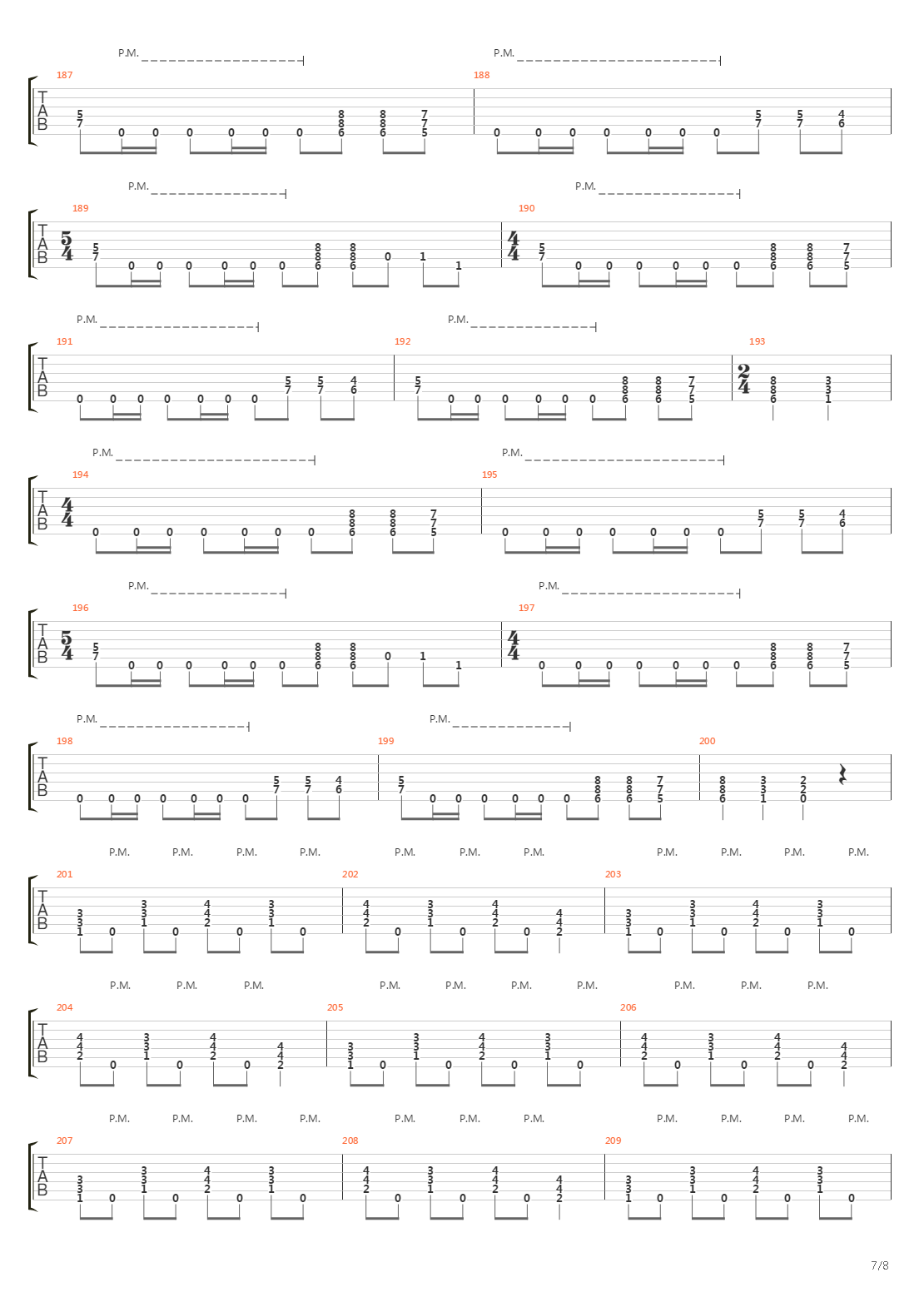 Battery(11)吉他谱